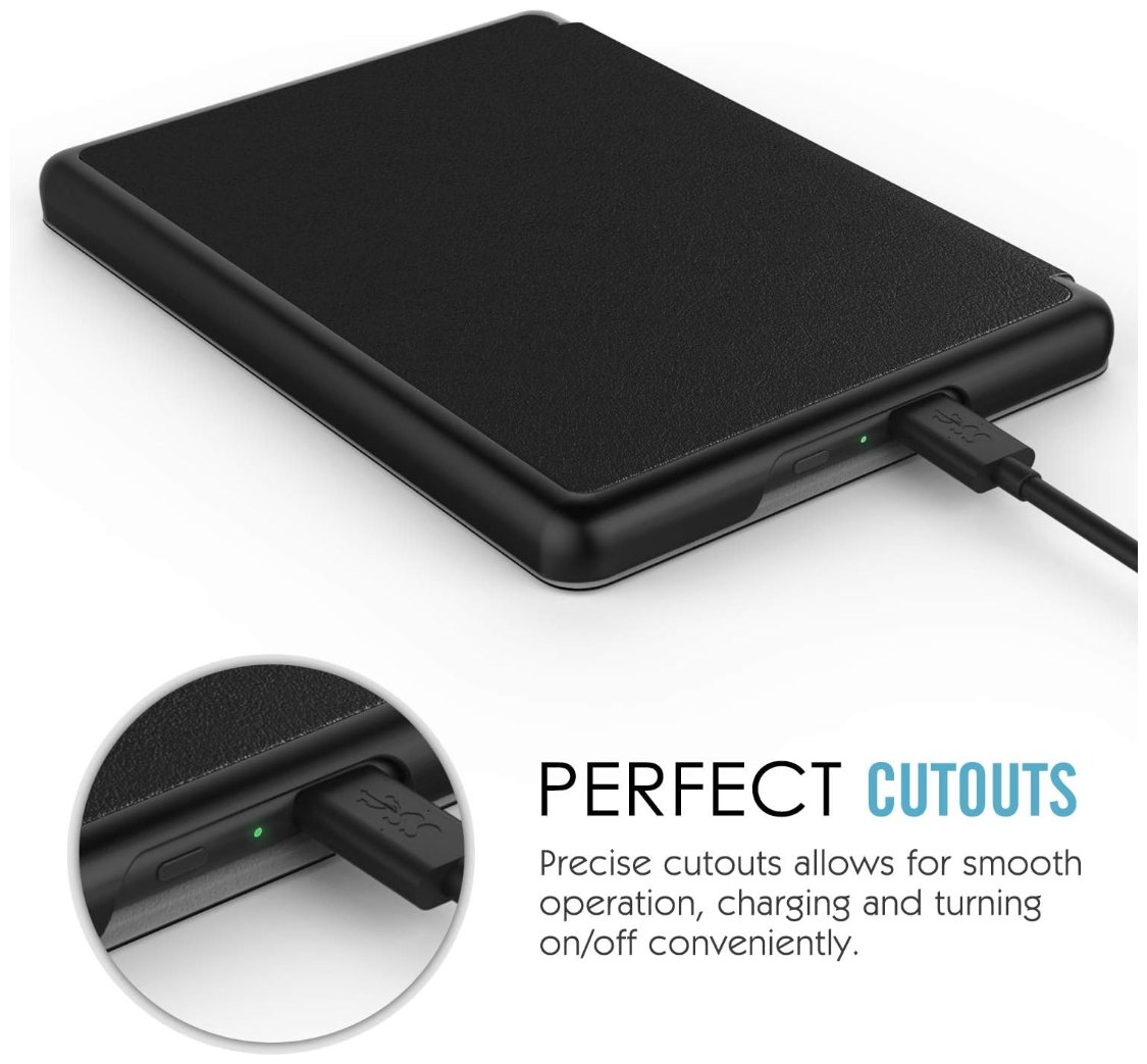 Origami Durable Lock OR61 - pouzdro pro Amazon Kindle 2022, magnet, stojánek - černé