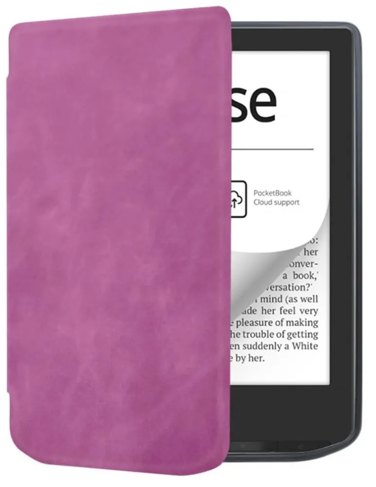 Armori Trimer T054, pouzdro pro Pocketbook 629 Verse / 634 Verse Pro - magnetické zavírání, AutoSleep, fialové