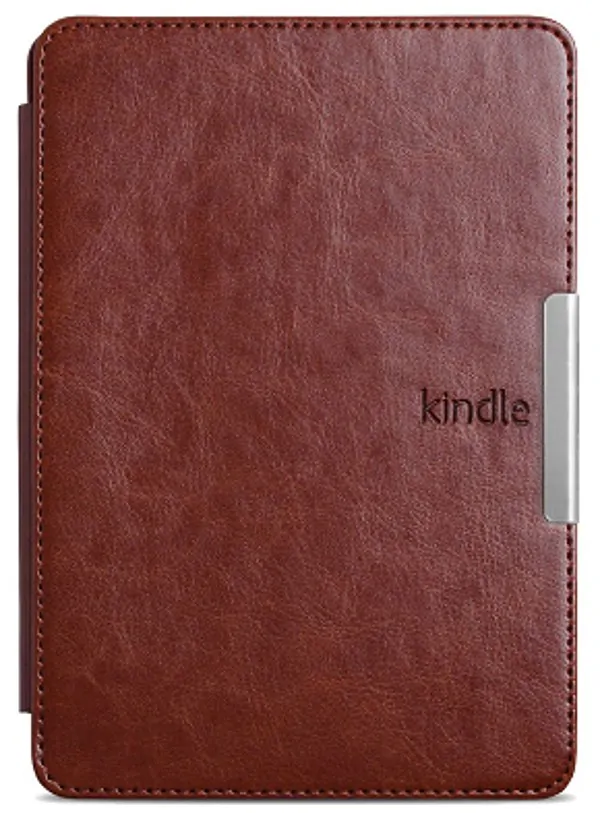 Premium Durable Lock PDL-105, obal na Amazon Kindle Paperwhite 1/2/3 - kapsa, hnědý