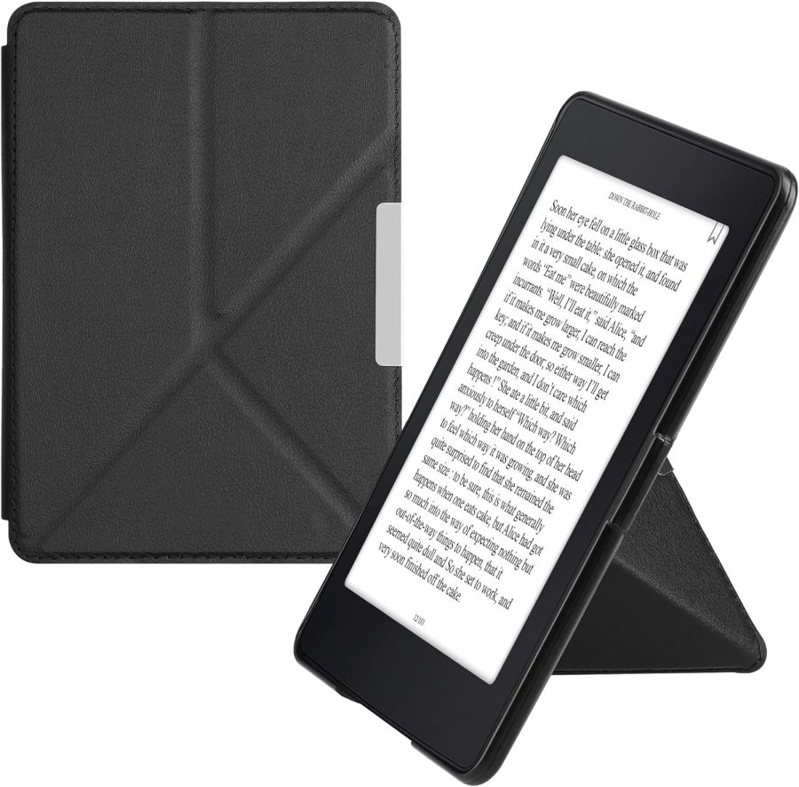 Pouzdro KW Mobile - Origami Black - KW4578001 - pro Amazon Kindle Paperwhite 1/2/3 - černé