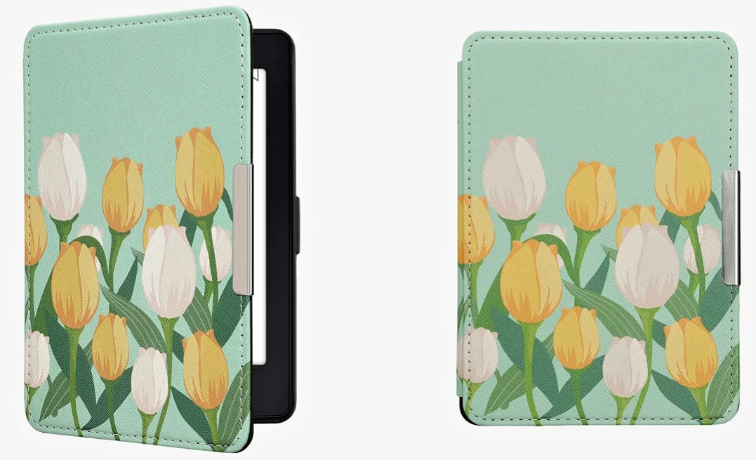 Pouzdro KW Mobile - Tulip - KW2313645 - pro Amazon Kindle Paperwhite 1/2/3 - vícebarevné