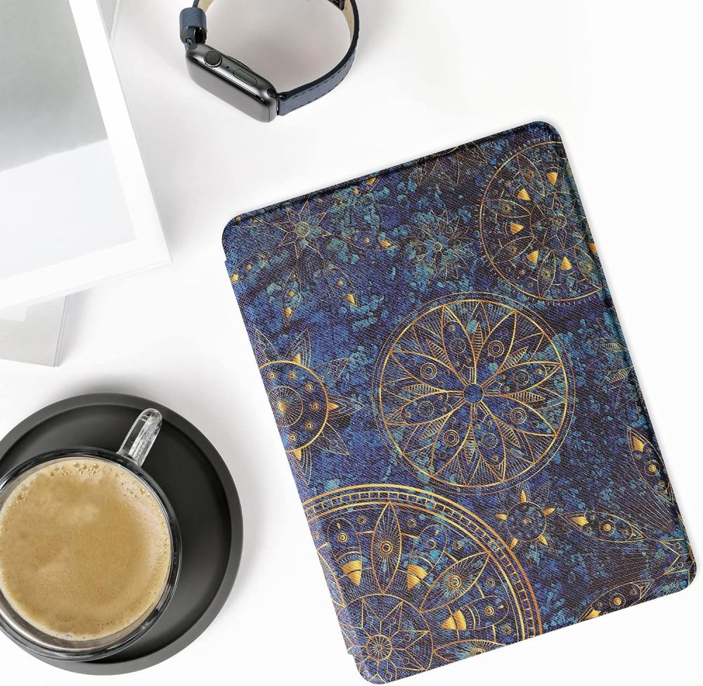 Pouzdro KW Mobile - Golden Mandalas - KW5625670 - pro Amazon Kindle Paperwhite 5 (2021) - vícebarevné