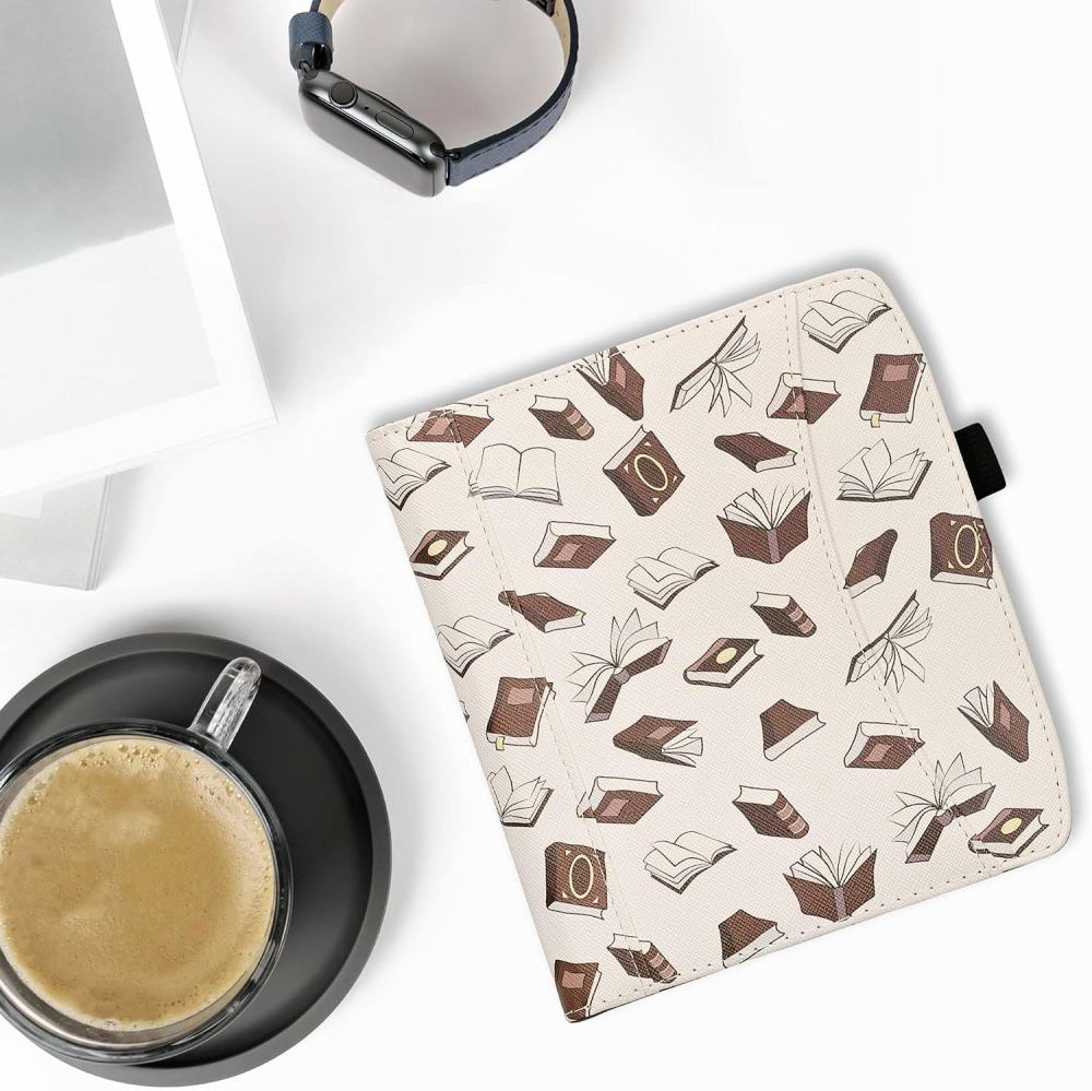 Pouzdro KW Mobile - Books And Pages - KW5939009 - pro Pocketbook 700 Era - vícebarevné