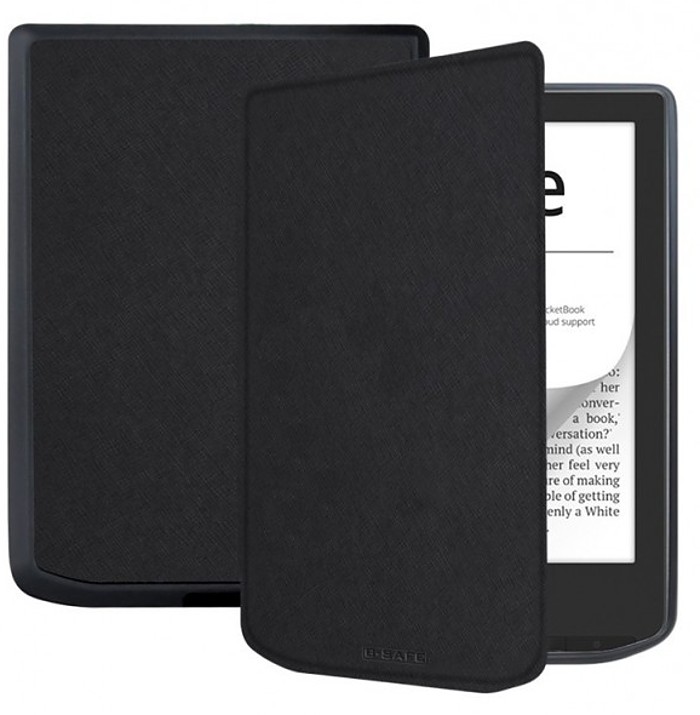 Pouzdro B-SAFE LOCK 3505, obal na Pocketbook 629 Verse / 634 Verse Pro - magnetické zavírání, AutoSleep, černé