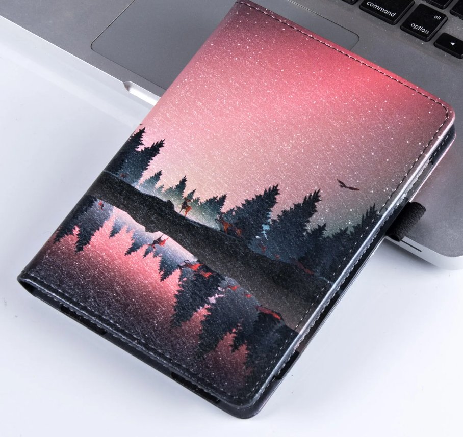 Pouzdro KW Mobile Nightlake - KW5627102 - pro Pocketbook 616/617/627/628/632/633 - vícebarevné