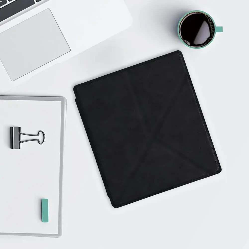 Pouzdro KW Mobile - Origami Nubuk Stand - KW6006901 - pro Amazon Kindle Oasis 2 / 3 - černé