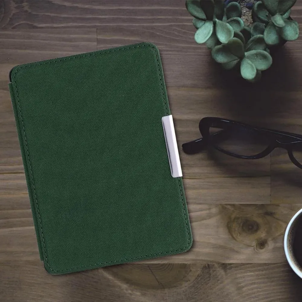 Pouzdro KW Mobile - Nylon Book - KW4948780 - pro Amazon Kindle Paperwhite 1/2/3 - zelené