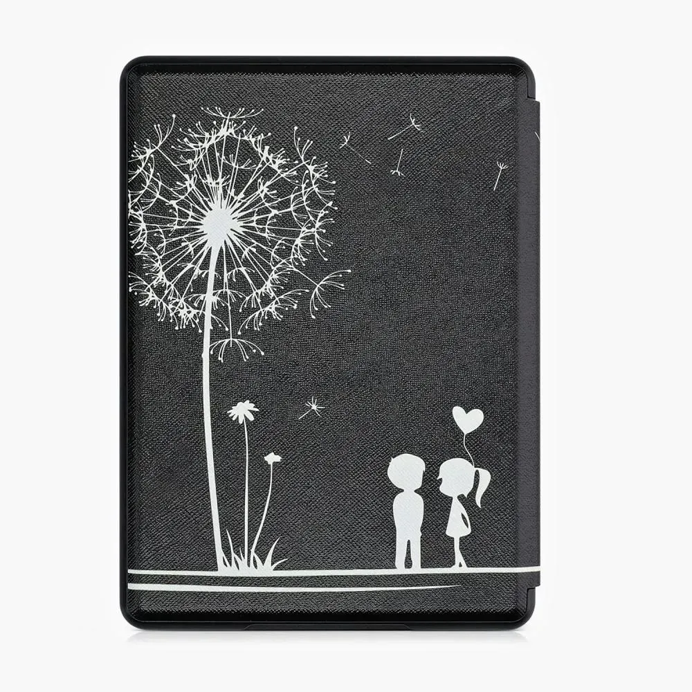 Pouzdro KW Mobile - Dandelion Love - KW5625609 - pro Amazon Kindle Paperwhite 5 (2021) - černé
