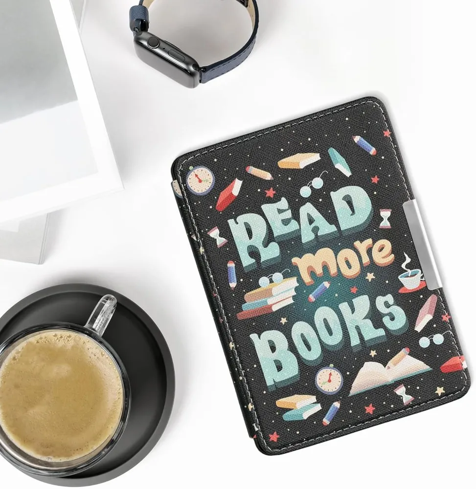 Pouzdro KW Mobile - Read More Books - KW2582456 - pro Amazon Kindle Paperwhite 1/2/3 - vícebarevné