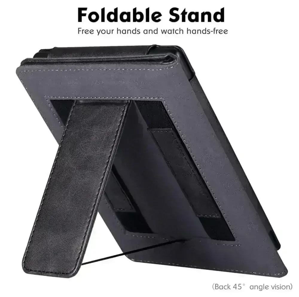 Fortress FT4001 - pouzdro se stojánkem pro Pocketbook 743 (G/C/K) - černé, magnet, AutoSleep