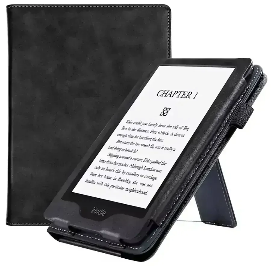 Fortress FT4010 Premium - pouzdro se stojánkem pro Amazon Kindle Paperwhite 5 (2021) - černé, magnet, AutoSleep