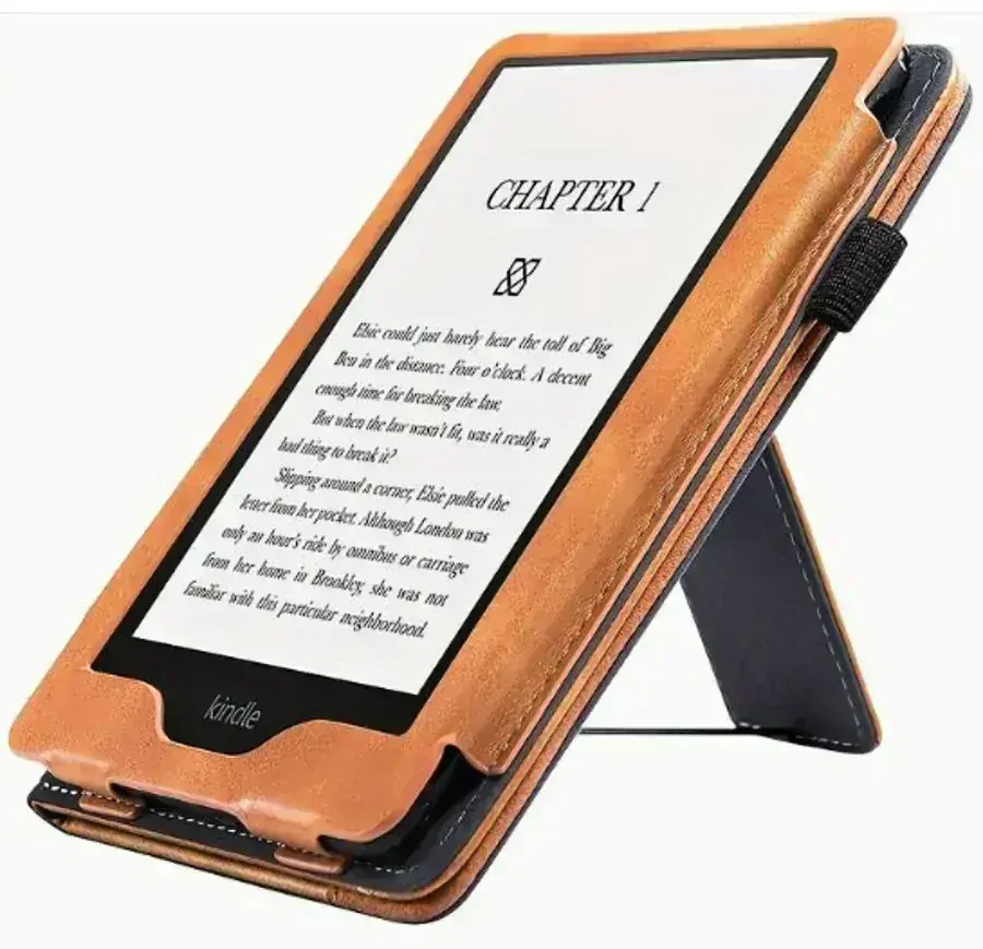 Fortress FT4011 Premium - pouzdro se stojánkem pro Amazon Kindle Paperwhite 5 (2021) - hnědé, magnet, AutoSleep