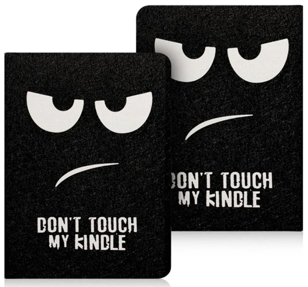 Fortress FT4017 Premium - pouzdro se stojánkem pro Amazon Kindle Paperwhite 5 (2021) - motiv Dont Touch, magnet, AutoSleep