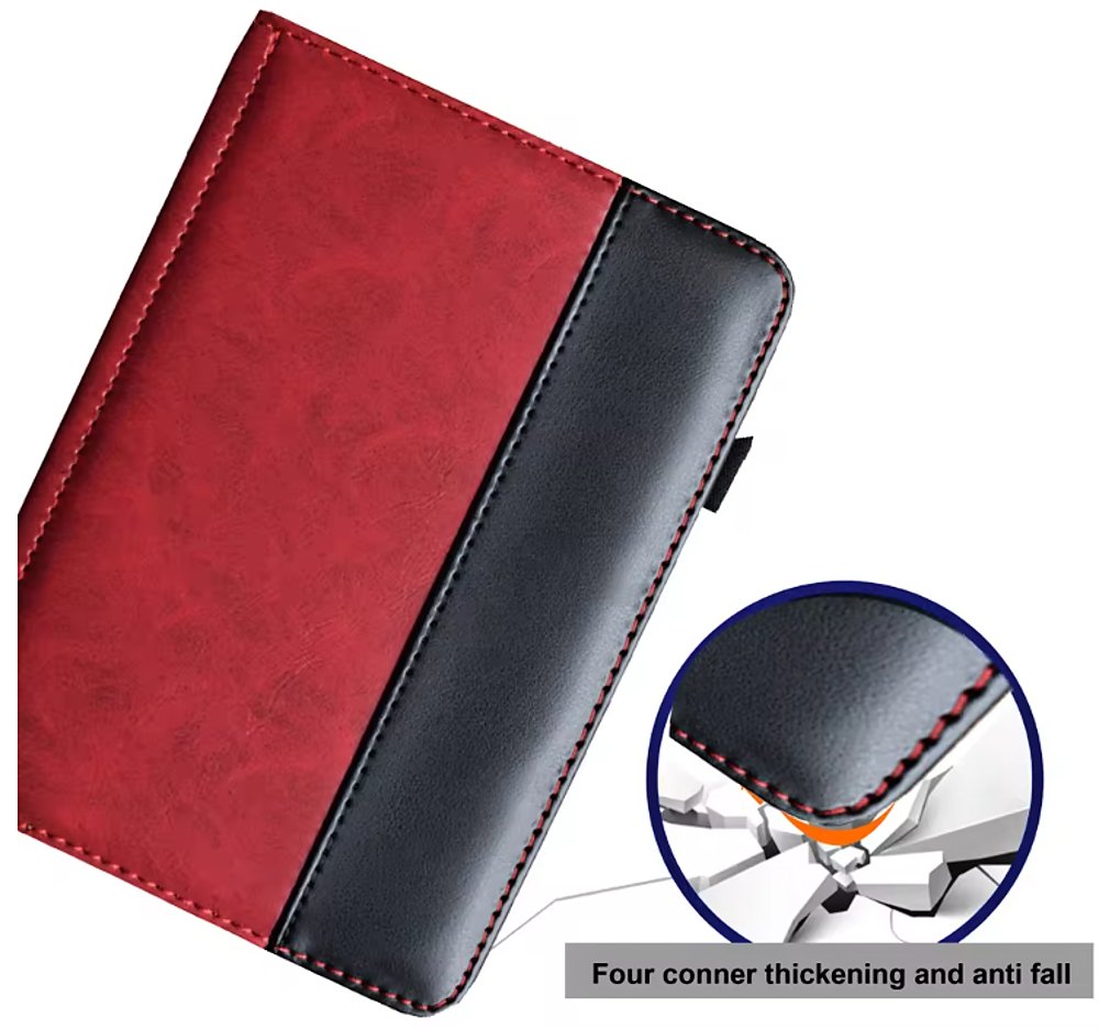 Armori Cutter C086 - univerzální pouzdro pro čtečky Amazon Kindle - Red/Black - červená, černá