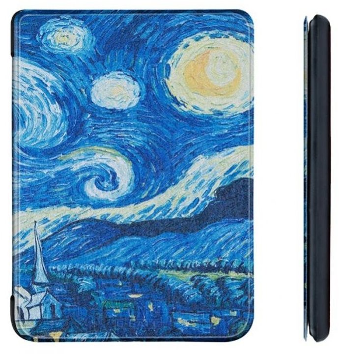 Armori Trimer T092, pouzdro pro Amazon Kindle 4/5 - magnetické zavírání, motiv Gogh