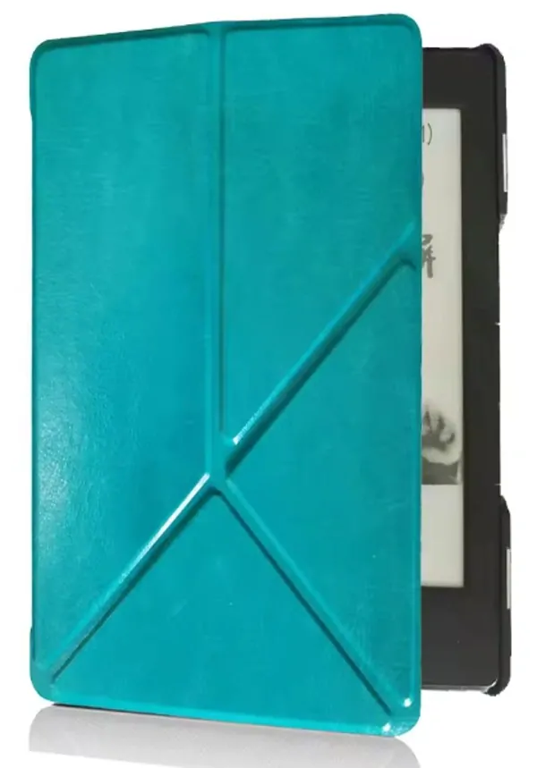 ARMORI STANDER S100, pouzdro se stojánkem Origami pro Amazon Kindle 4/5 - tyrkysové