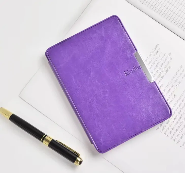 Premium Durable Lock PDL-106, obal na Amazon Kindle Paperwhite 1/2/3 - kapsa, fialový