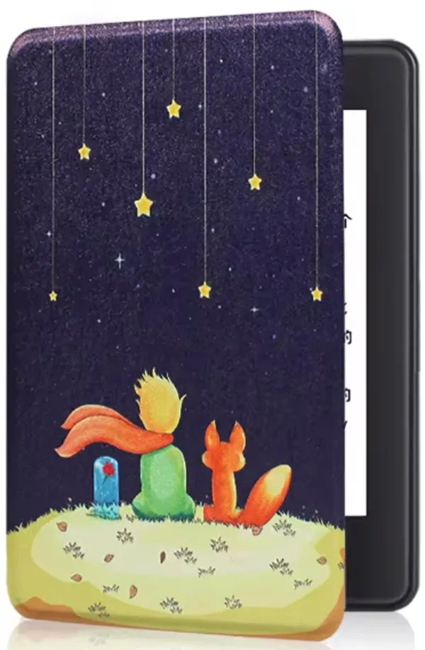 Armori Trimer T142, pouzdro pro Amazon Kindle 6 (7. generace) - magnetické zavírání, AutoSleep, motiv Little Prince