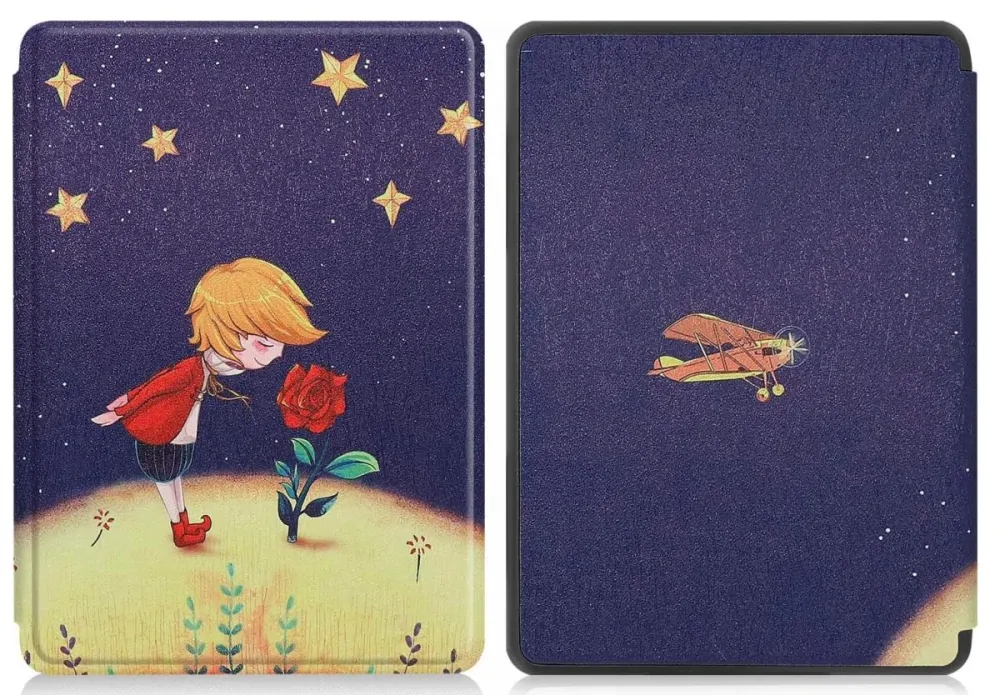 Armori Trimer T184, pouzdro pro Pocketbook 616/617/618/627/628/632/633 - magnetické zavírání, AutoSleep, motiv Big Prince