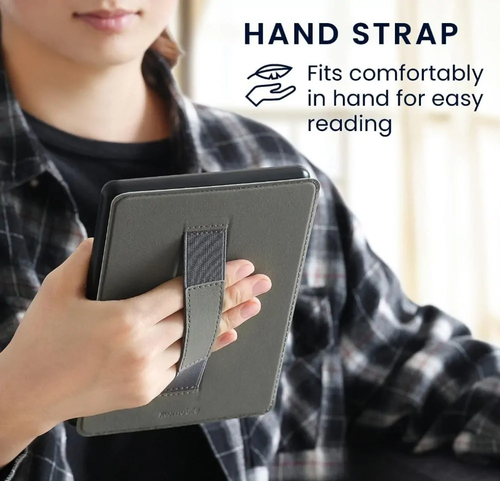 Pouzdro KW Mobile - Travel Vintage - KW5781007 - pro Amazon Kindle Paperwhite 5 (2021) - vícebarevné, kapsa na ruku