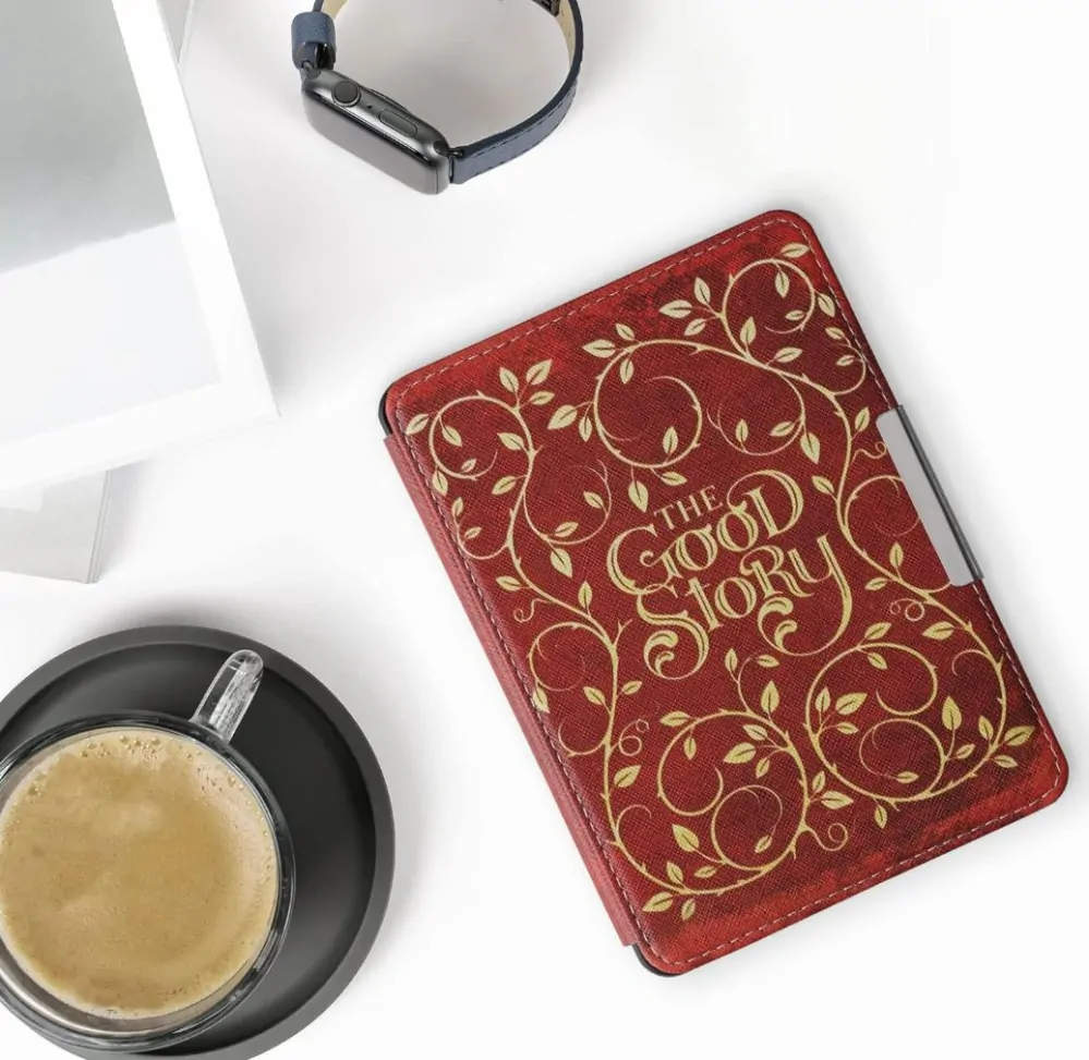 Pouzdro KW Mobile - Good Story - KW4556951 - pro Amazon Kindle Paperwhite 1 / 2 / 3 - vícebarevné