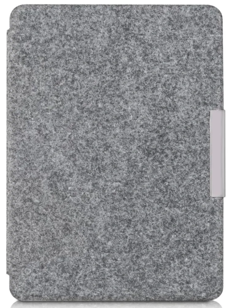 Pouzdro KW Mobile Felt Fabric Light - KW3434525 - pro Amazon Kindle Paperwhite 1/2/3 - světle šedé