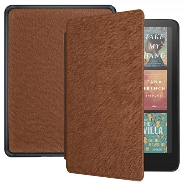 B-SAFE Lock 3557, hnědé - pouzdro Amazon Kindle Paperwhite 2024 / Colorsoft - AutoSleep, magnet
