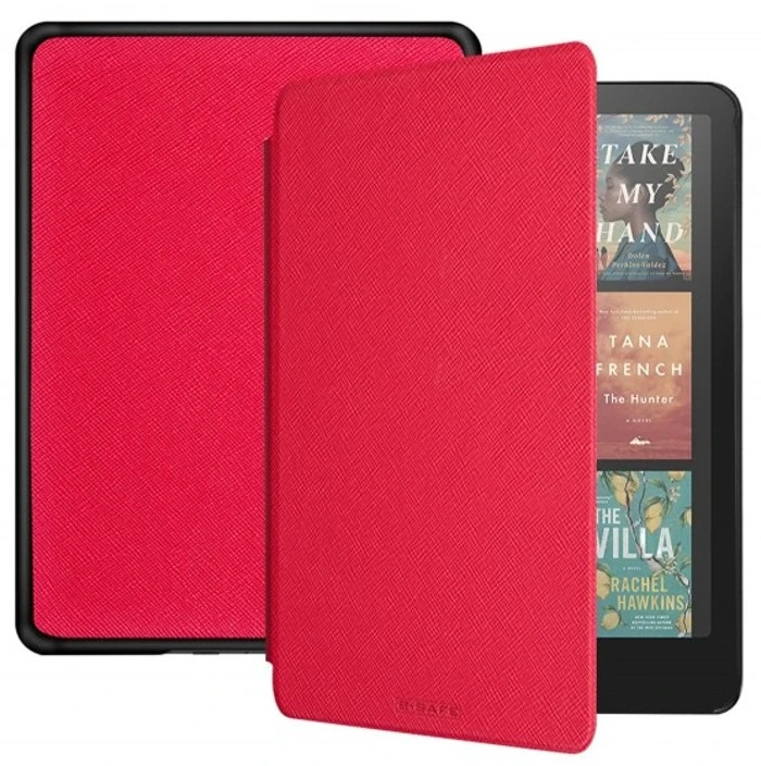B-SAFE Lock 3559, červené - pouzdro Amazon Kindle Paperwhite 2024 / Colorsoft - AutoSleep, magnet