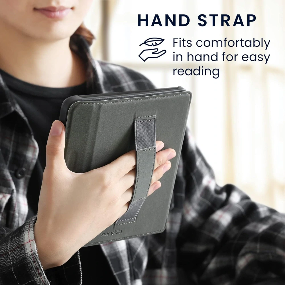 Pouzdro KW Mobile - Girl And Books Handstrap - 23RW002C - pro Pocketbook 700 Era / 700 Era Color - vícebarevné