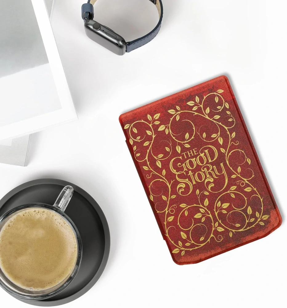 Pouzdro KW Mobile - Good Story - 23RQ009C - pro Pocketbook 629 Verse / 634 Verse Pro / 634 Verse Color - vícebarevné