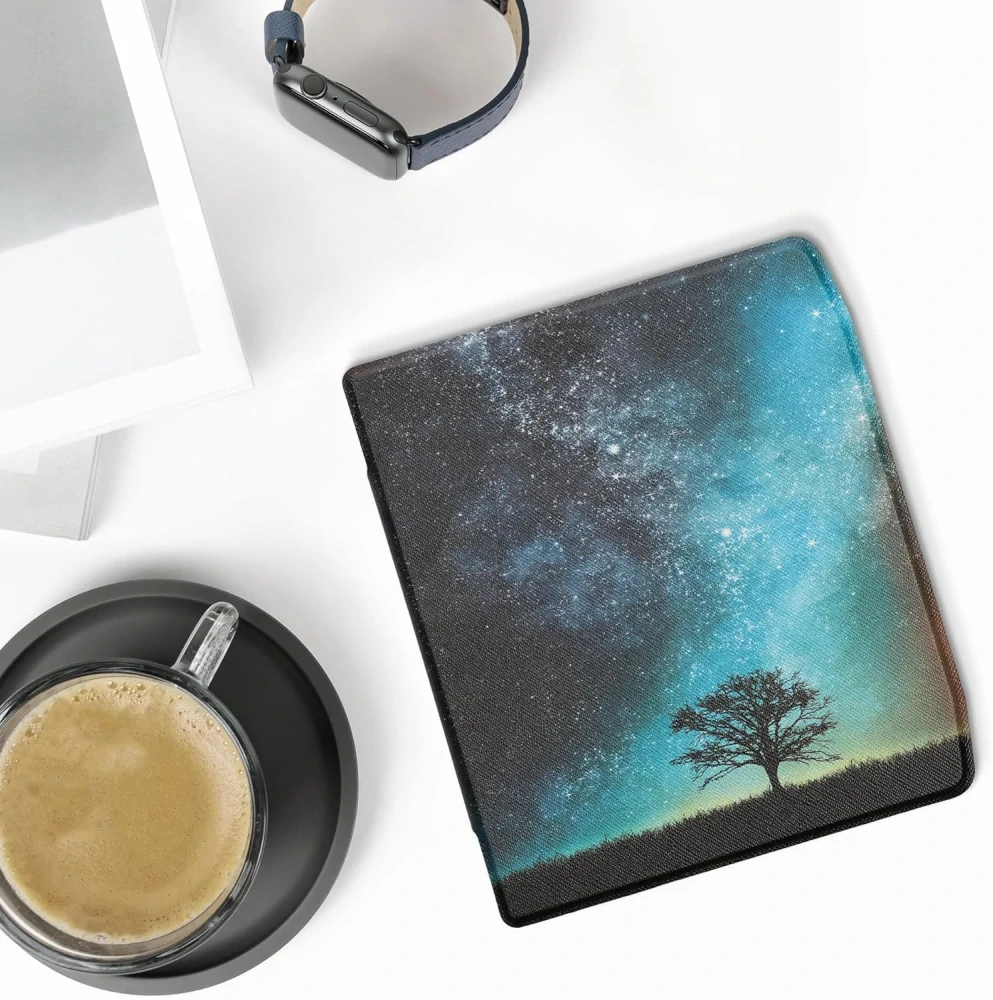 Pouzdro KW Mobile - Cosmic Nature - 23RW002C - pro Pocketbook 700 Era / 700 Era Color - vícebarevné