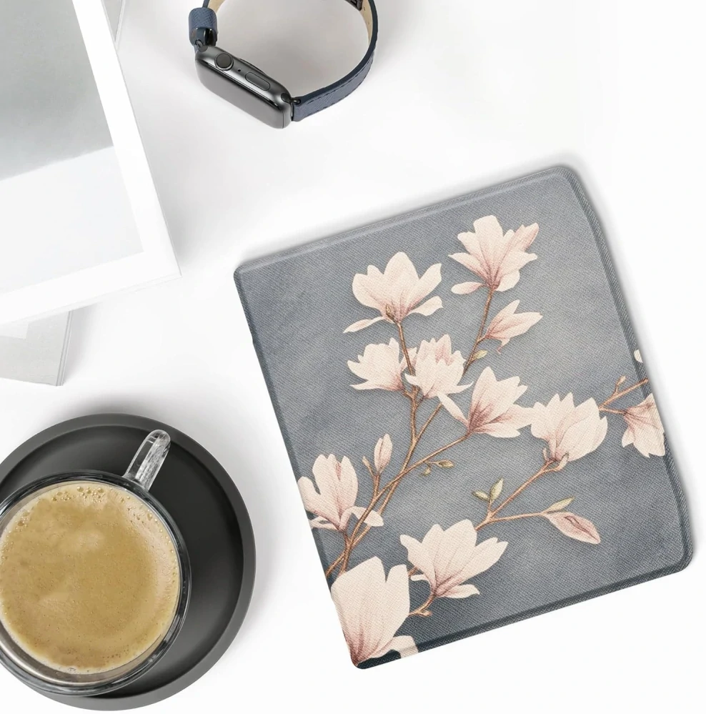 Pouzdro KW Mobile - Magnolias - 23RT005C - pro Pocketbook 700 Era / 700 Era Color - vícebarevné