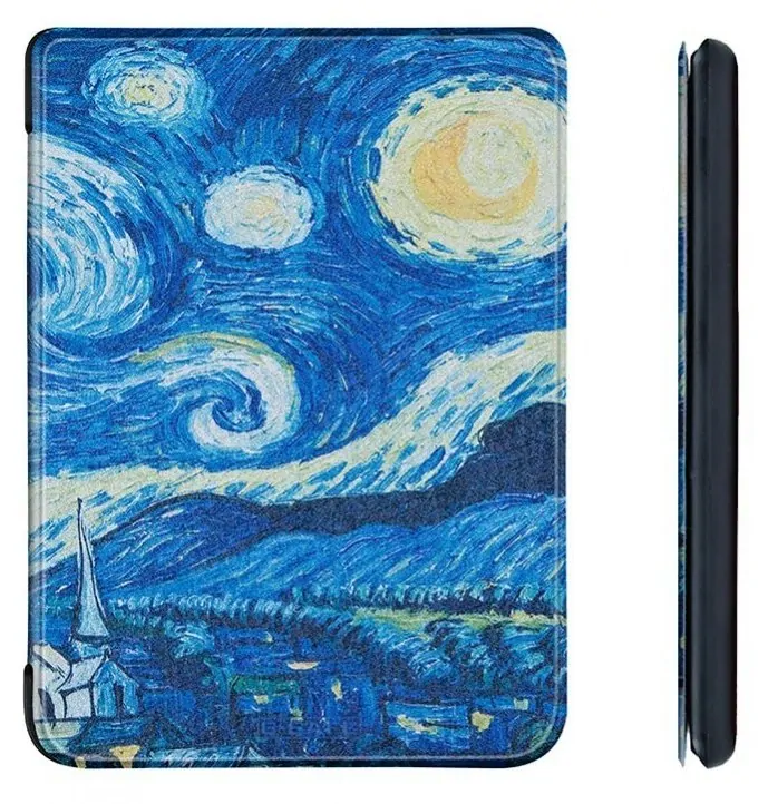 ARMORI TRIMER T032 - pouzdro pro Pocketbook 631 Touch HD - motiv Gogh