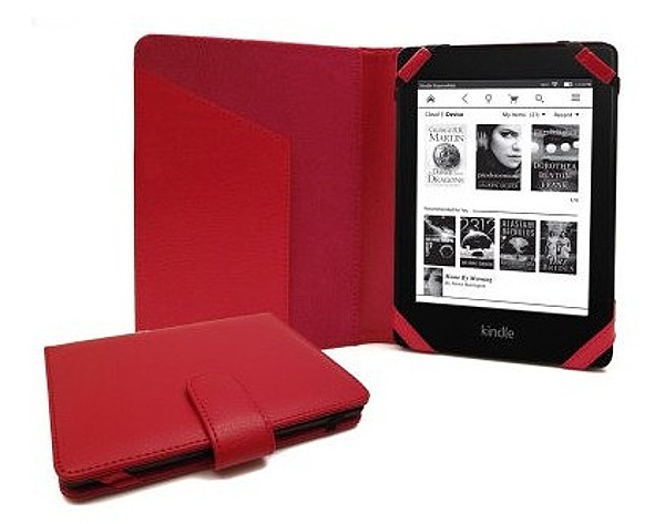 Univerzální pouzdro pro čtečky knih - Fortress FT166 Universal - pouzdro univerzální pro všechny čtečky knih - červené, magnet