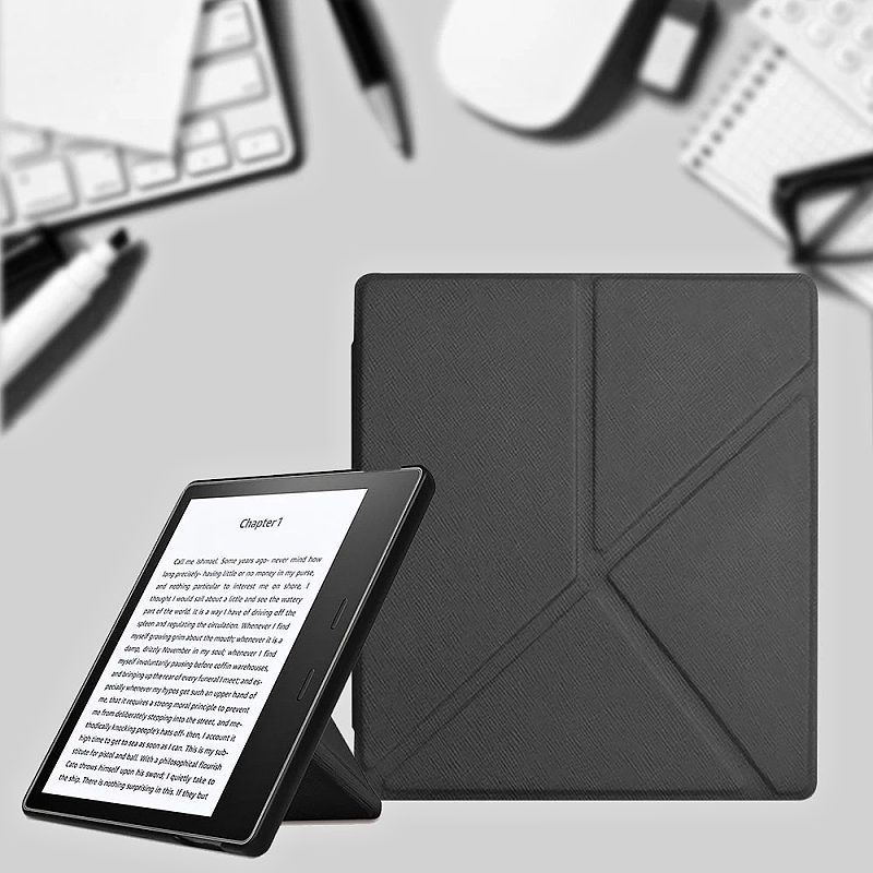 Obal Durable Lock Origami DLO-01 na Amazon Kindle Oasis 2 / 3 - černé