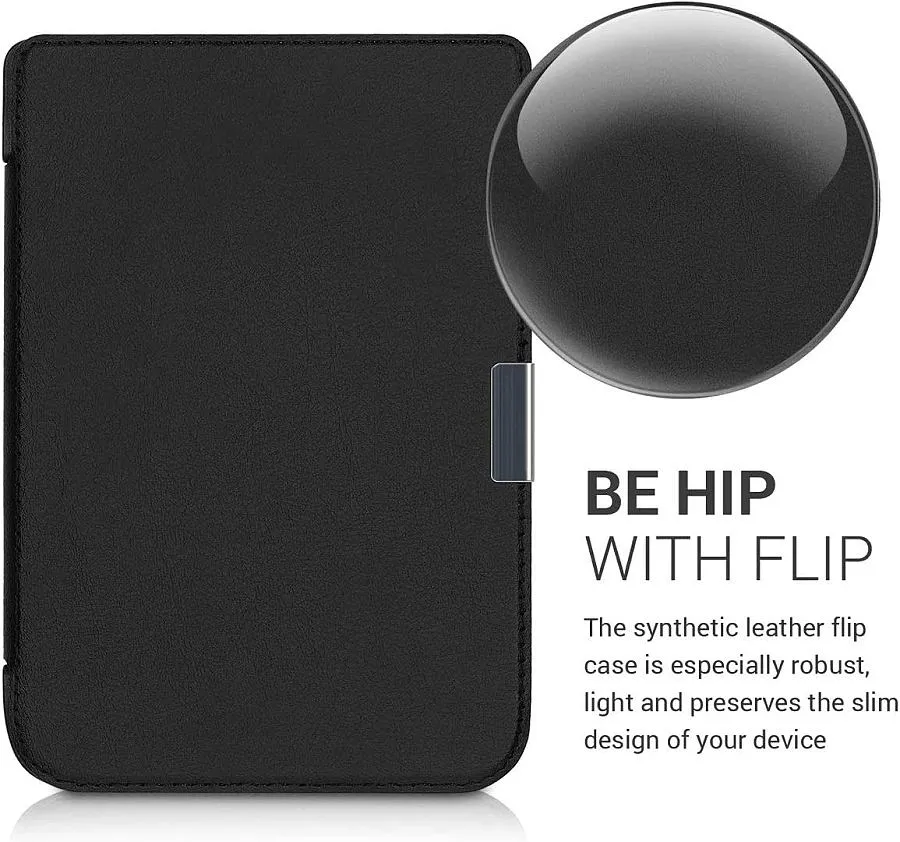 Pouzdro KW Mobile - Folio - KW4621501 - pro Pocketbook 616/617/627/628/632/633 - černé