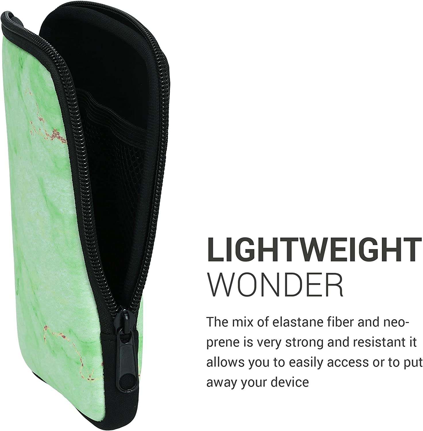 Pouzdro KW Mobile Marble - KW5033513 - Univerzální pouzdro pro čtečky 6" - světle zelené