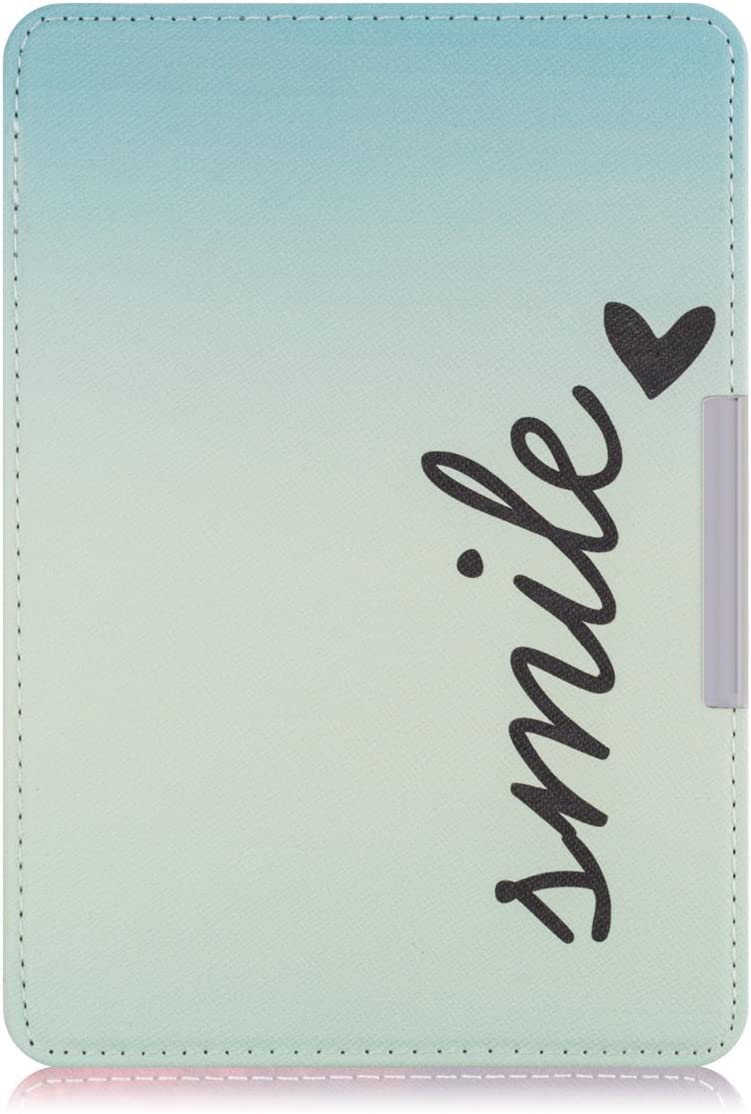 Pouzdro KW Mobile - Smile - KW2811803 - pro Amazon Kindle Paperwhite 1/2/3 - tyrkysové