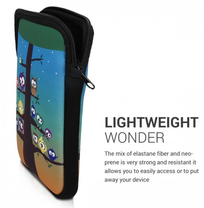 Pouzdro KW Mobile Owls Tree - KW5033502 - Univerzální pouzdro pro čtečky 6" - Owls Tree