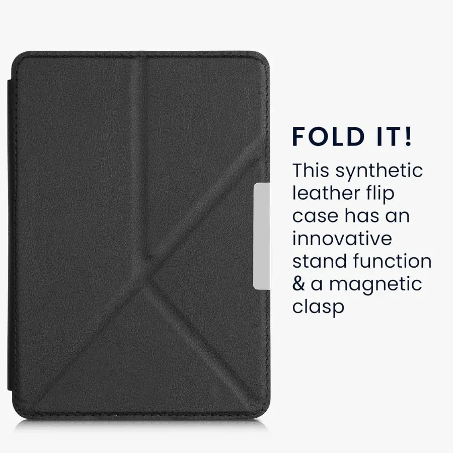 Pouzdro KW Mobile - Origami Black - KW4578001 - pro Amazon Kindle Paperwhite 1/2/3 - černé