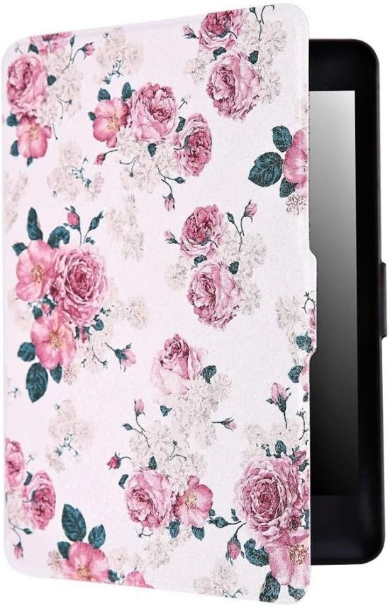 Pouzdro Durable Lock KPW-33 pro Amazon Kindle Paperwhite 5 (2021) - Pink Roses