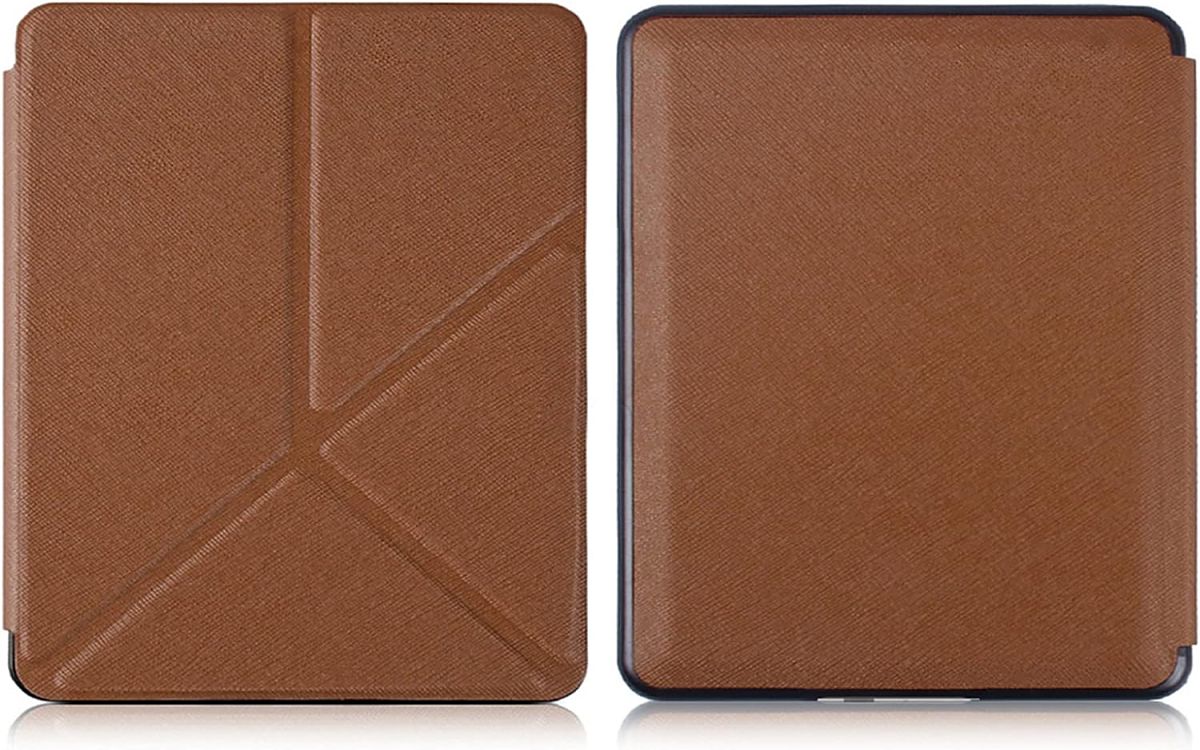 Pouzdro Durable Lock Origami DL-205 na Amazon Kindle Scribe - hnědé