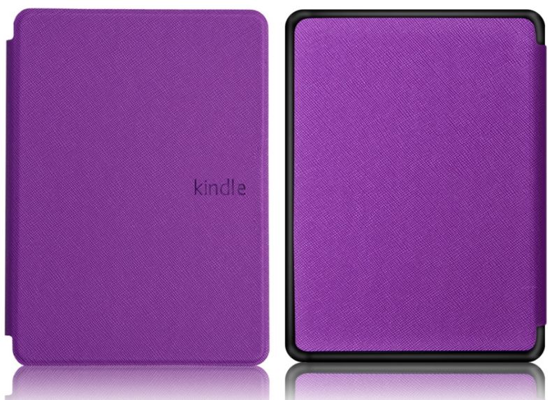 Obal Durable Lock na Kindle Paperwhite 1/2/3 - fialový