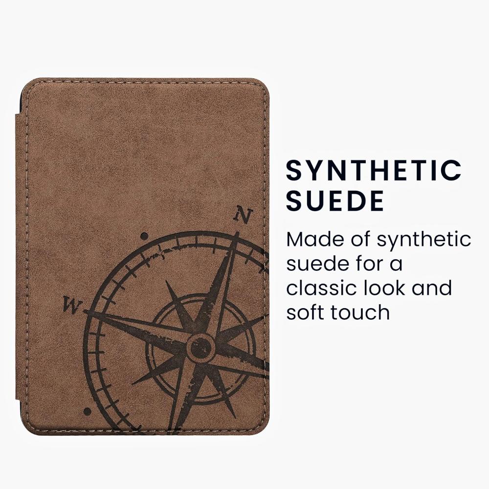 Pouzdro KW Mobile - Navigational Compass - KW5999201 - pro Amazon Kindle 2022 - hnědé