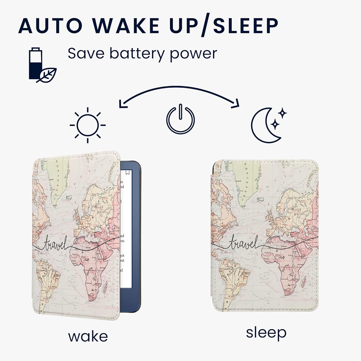 Pouzdro KW Mobile - Travel - KW5998902 - pro Amazon Kindle 2022 - vícebarevné