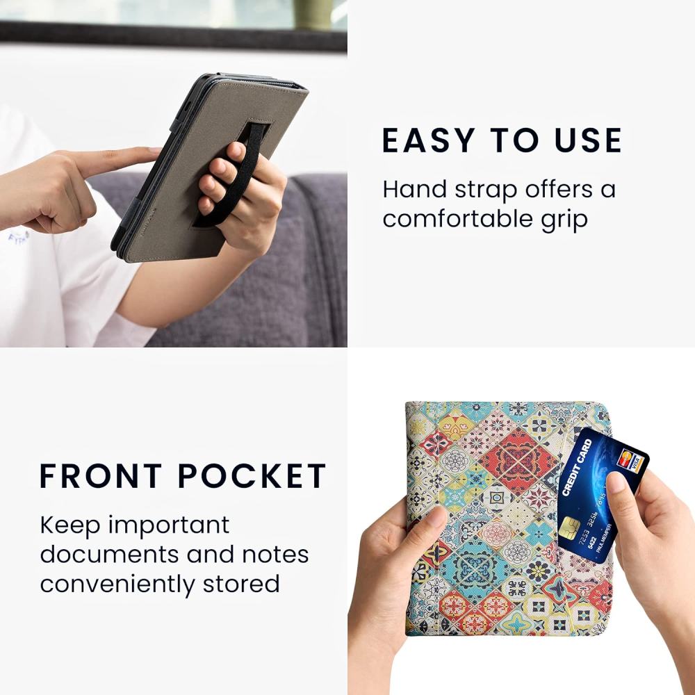 Pouzdro KW Mobile - Moroccan Tiles - KW5939010 - pro Pocketbook 700 Era - vícebarevné