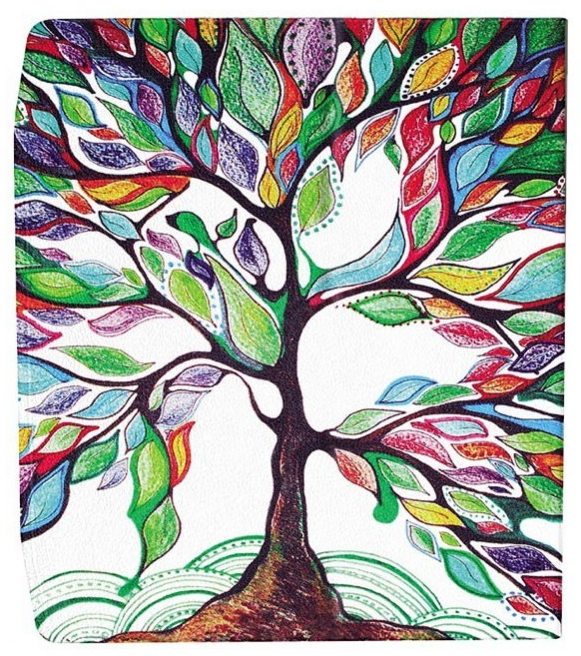 Durable Lock DL1256 - pouzdro pro Pocketbook 700 Era - motiv Tree