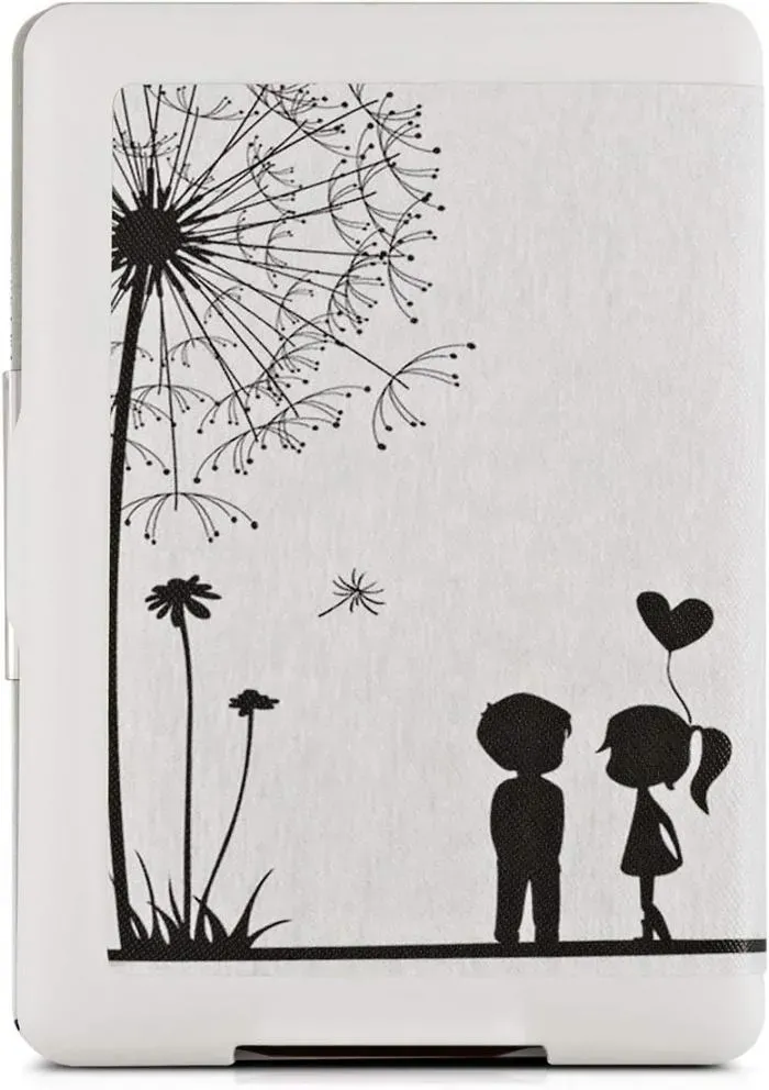 Pouzdro KW Mobile - Dandelion Love - KW2313611 - pro Amazon Kindle Paperwhite 1/2/3 - vícebarevné
