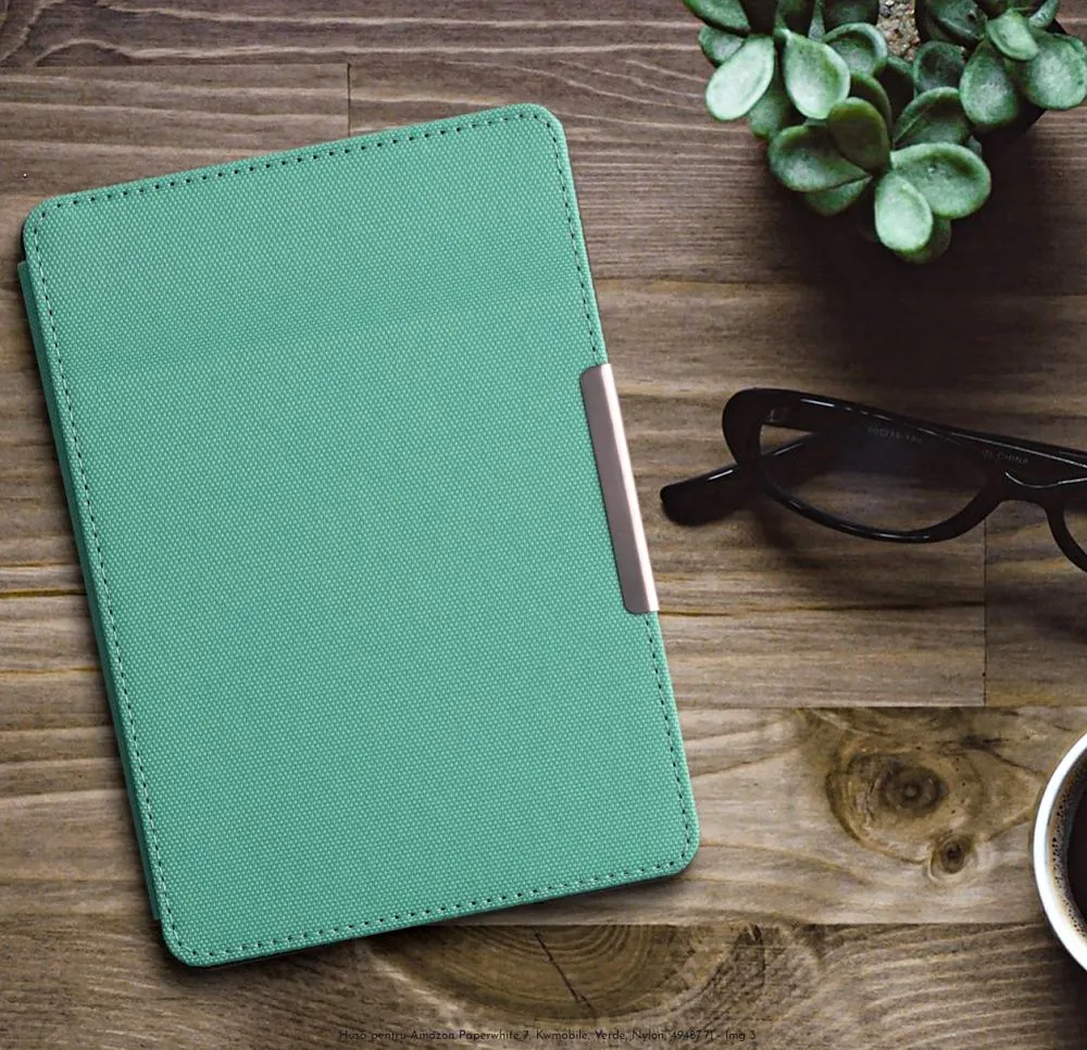 Pouzdro KW Mobile - Nylon Book - KW4948771 - pro Amazon Kindle Paperwhite 1/2/3 - mint