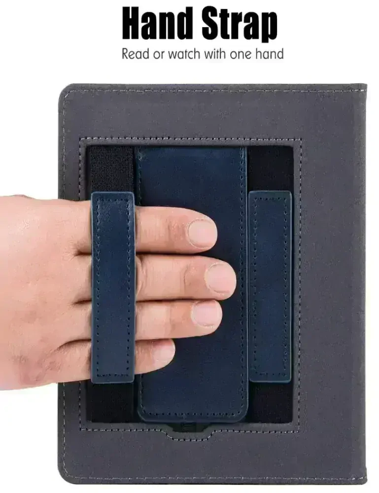 Fortress FT4003 - pouzdro se stojánkem pro Pocketbook 743 (G/C/K) - tmavě modré, magnet, AutoSleep